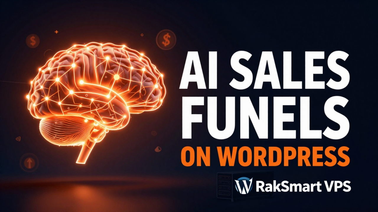 AI Sales Funnels, Predictive Upsells, and Machine Learning Revenue Optimization on WordPress: Why RakSmart VPS Is the Only Hosting Built for AI