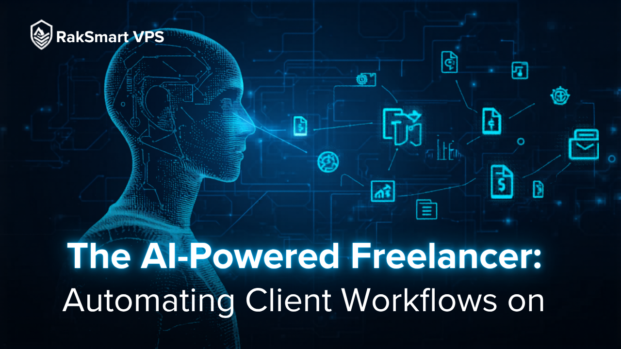 The AI-Powered Freelancer: Automating Client Workflows on RakSmart VPS