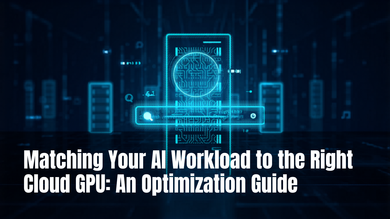 Matching Your AI Workload to the Right Cloud GPU: An Optimization Guide